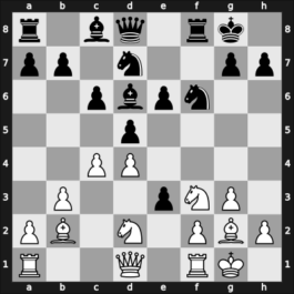 1964 Moscow Ch Trades Union – Round 13 – Ilivitsky, Georgy A – 1-0 – Vaysman, Alexander – G8