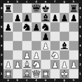 1964 Moscow Ch sf – Round ? – Shamkovich, Leonid – 1-0 – Bobolovich Vladimir – G11