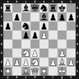 1964 Moscow RUS – Round 8 – Soloviev, Vladimir A – 0-1 – Ilivitsky, Georgy A – G19