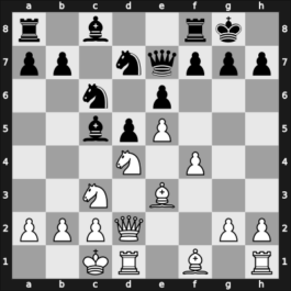 1964 Moscow RUS – Round 9 – Liberzon, Vladimir M – 1-0 – Chistiakov, Alexander – G21