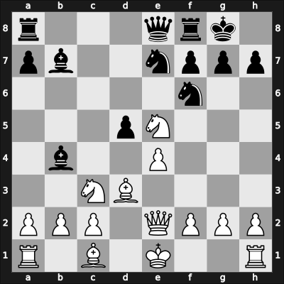 1964 Moscow RUS – Round 14 – Mnatsakanian, Eduard A – 1/2-1/2 – Liberzon, Vladimir M – G35