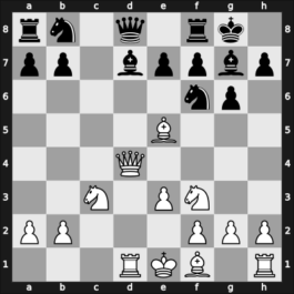 1964 Moscow RUS – Round ? – Volovich, Anatoly – 1/2-1/2 – Yudovich, Mikhail M – G40
