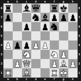1964 Moscow RUS – Round ? – Gusev, Yuri S – 1/2-1/2 – Shatskes, Boris A – G47