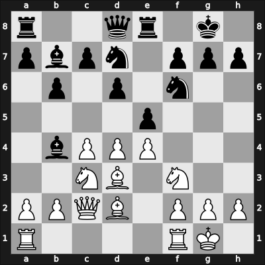 1964 Moscow zt – Round 1 – Spassky, Boris Vasily – 1/2-1/2 – Bronstein, David I – G1
