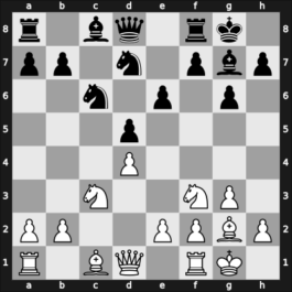 1964 Moscow zt – Round 5 – Bronstein, David I – 1/2-1/2 – Stein, Leon Rico – G5