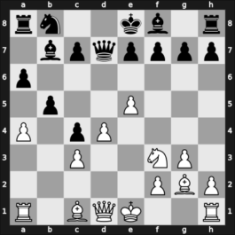 1964 Moscow zt – Round 7 – Bronstein, Daniel E – 1-0 – Kortchnoi, V. – G8