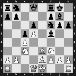 1964 Moscow zt – Round 13 – Kholmov, Ratmir D – 1/2-1/2 – Stein, Leon Rico – G14