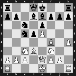 1964 Moskou – Round ? – Nezhmetdinov, Rashid – 1-0 – Chistiakov, Alexander – G10