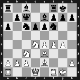 1964 Moskou zt – Round 2 – Kholmov, Ratmir D – 1-0 – Spassky, Boris V. – G3