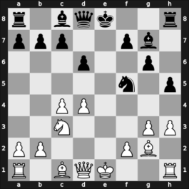 1964 Moskou zt – Round 12 – Geller, Efim P – 1/2-1/2 – Kholmov, Ratmir D – G13