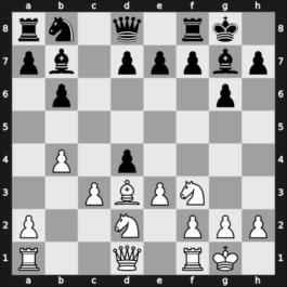 1964 Moskou zt – Round 13 – Bronstein, David I – 1/2-1/2 – Suetin, Alexey S – G16