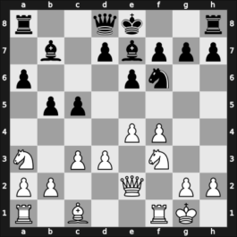 1964 Open – Round 3 – Carrera Nicholson, Carlos Enrique – 0-1 – Bermudez Adams, William – G5