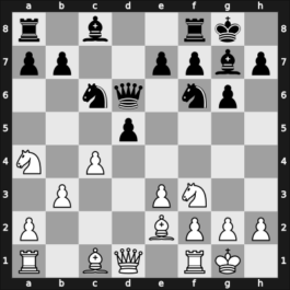 1964 POL-ch21 Warsaw POL – Round 1 – Gawlikowski, Stanislaw – 0-1 – Adamski, Andrzej – G5