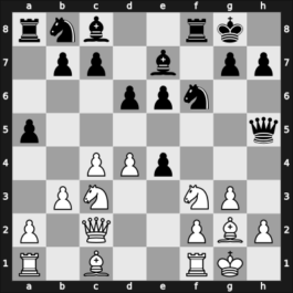 1964 POL-ch21 Warsaw POL – Round 6 – Brzozka, Stefan – 1/2-1/2 – Nowacki, Marian – G14
