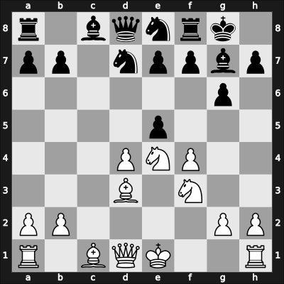 1964 POL-ch21 Warsaw POL – Round 8 – Pietrusiak, Bogdan – 1/2-1/2 – Plater, Kazimierz – G20