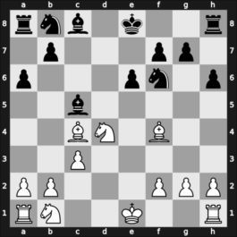 1964 POL-ch21 Warsaw POL – Round 10 – Nowacki, Marian – 0-1 – Doda, Zbigniew – G24