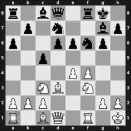 1964 Pecs – Round 1 – Pogats, Jozsef Jr. – 1/2-1/2 – Czerniak, Moshe – G4