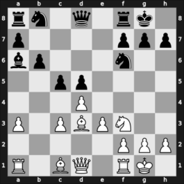 1964 Pecs – Round 2 – Kholmov, Ratmir D – 1-0 – Pogats, Jozsef Jr. – G9