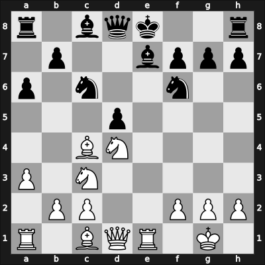 1964 Pecs – Round 4 – Paoli, Enrico – 0-1 – Barczay, Laszlo – G22