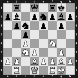 1964 Pecs – Round 5 – Barczay, Laszlo – 0-1 – Honfi, Karoly – G25