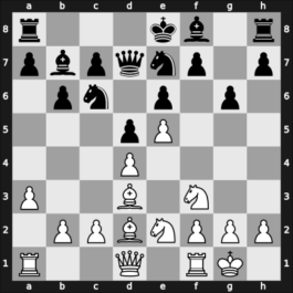 1964 Pecs – Round 5 – Bogdanovic, Rajko – 1/2-1/2 – Haag, Ervin – G29