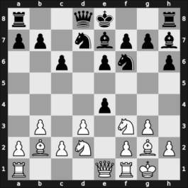 1964 Pecs – Round 5 – Flesch, János – 1/2-1/2 – Kholmov, Ratmir D – G31