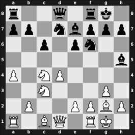 1964 Pecs – Round 7 – Malich, Burkhard, Dr. – 0-1 – Paoli, Enrico – G39