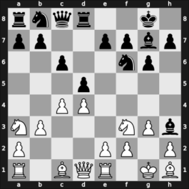 1964 Pecs – Round 7 – Flesch, János – 1/2-1/2 – Dely, Peter – G45