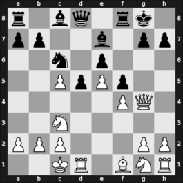 1964 Pecs – Round 11 – Honfi, Karoly – 1/2-1/2 – Czerniak, Moshe – G68