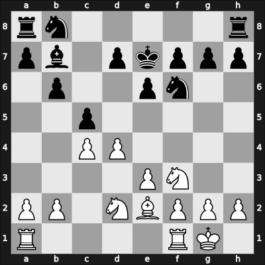 1964 Pecs – Round 12 – Flesch, János – 1/2-1/2 – Gipslis, Aivars – G70