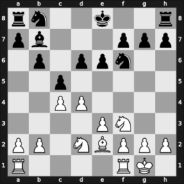 1964 Pecs – Round 15 – Damjanovic, Mato – 1/2-1/2 – Flesch, János – G92