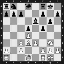 1964 Pecs – Round 6 – Czerniak, Moshe – 0-1 – Barczay, Laszlo – G5