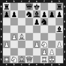 1964 Punta del Este – Round 7 – Banda Emma – 1/2-1/2 – Bianco Esposito, Antonio – G22