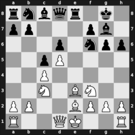 1964 RSFSR-HUN – Round 2.1 – Kholmov, Ratmir D – 1/2-1/2 – Szabo, Laszlo – G10