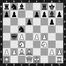 1964 Reykjavik – Round 1 – Johannessen, Svein – 0-1 – Tal, Mikhail – G4