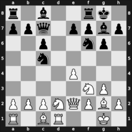 1964 Reykjavik – Round 1 – Kristinsson, Jon – 1/2-1/2 – Wade, Robert G – G8