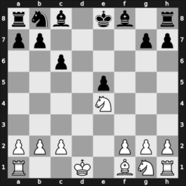 1964 Reykjavik – Round 6 – Gaprindashvili, Nona – 1/2-1/2 – Solmundarson, Magnus – G35