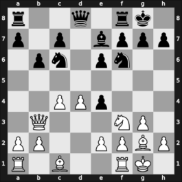 1964 Reykjavik – Round 8 – Gudmundsson, Arinbjorn – 1/2-1/2 – Palmason, Gudmundur – G44