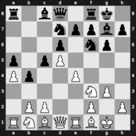 1964 Reykjavik – Round 10 – Johannessen, Svein – 1/2-1/2 – Gligorić, Svetozar – G55