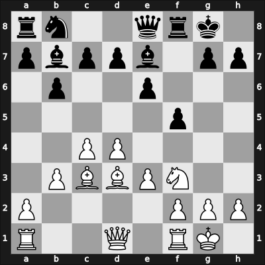 1964 Reykjavik – Round 10 – Johannsson, Ingi R – 1/2-1/2 – Solmundarson, Magnus – G56