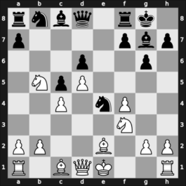 1964 Reykjavik – Round 10 – Thorbergsson, Freysteinn – 0-1 – Tal, Mikhail – G57