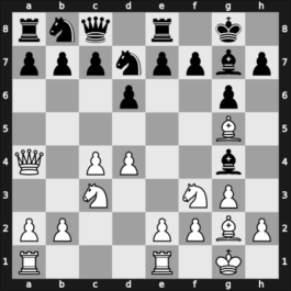 1964 Reykjavik – Round 11 – Palmason, Gudmundur – 1/2-1/2 – Olafsson, Fridrik – G62