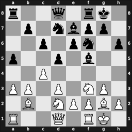 1964 Reykjavik – Round 12 – Olafsson, Fridrik – 0-1 – Tal, Mikhail – G67