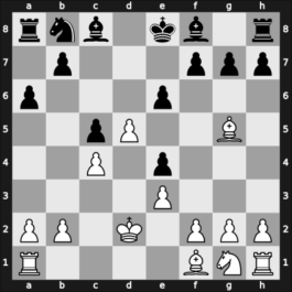 1964 Rubinstein Memorial – Round 7 – Balcerowski, Witold – 1-0 – Zinn, Lothar – G24