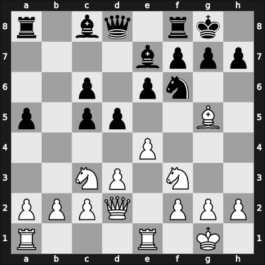 1964 Goteborg (SWE Ch) – Round ? – Horberg, Bengt-Eric – 1/2-1/2 – Aurell, Bo – G30