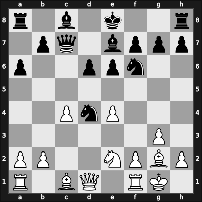 1964 Sarajevo 07th – Round 1 – Damjanovic, Mato – 1/2-1/2 – Matulovic, Milan – G2