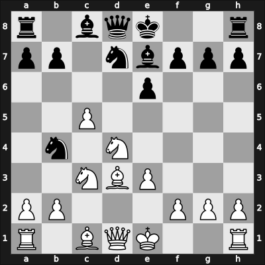 1964 Sarajevo 07th – Round 5 – Pachman, Ludek – 1/2-1/2 – Dely, Peter – G11