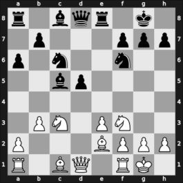 1964 Sarajevo 7th – Round 2 – Kozomara, Vlado – 1/2-1/2 – Ciocaltea, Victor – G1
