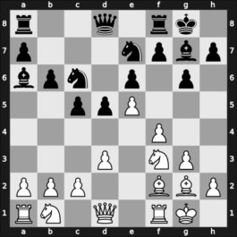 1964 Sarajevo 7th – Round 12 – Gojak, Ilija – 0-1 – Uhlmann, Wolfgang – G15
