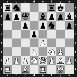 1964 Sarajevo BIH – Round 1 – Dely, Peter – 1/2-1/2 – Hort, Vlastimil – G3